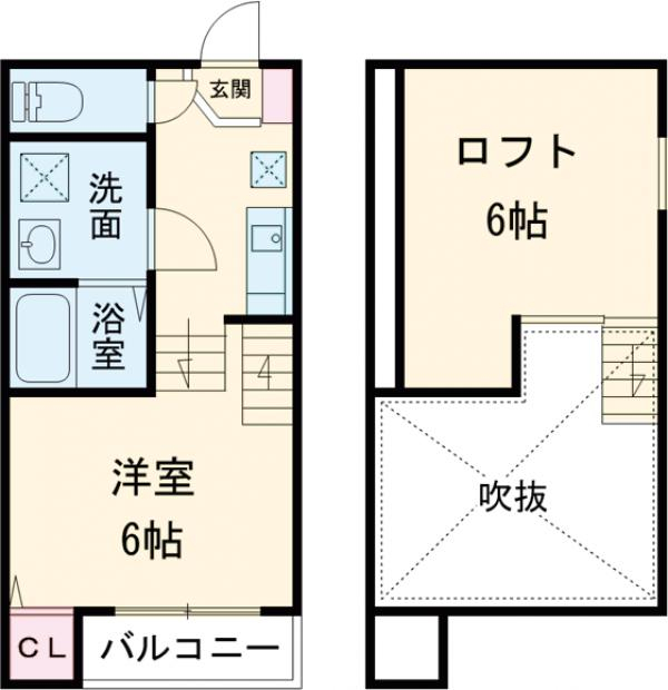 ジュネス明治の間取り