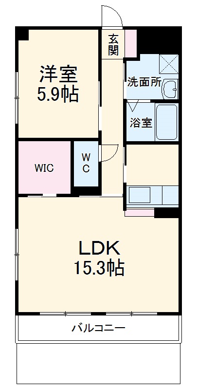 ハイツMの間取り