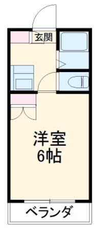 アコリエンテ道徳の間取り