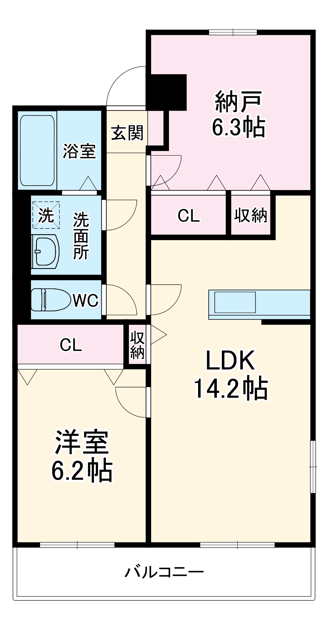 グランツの間取り