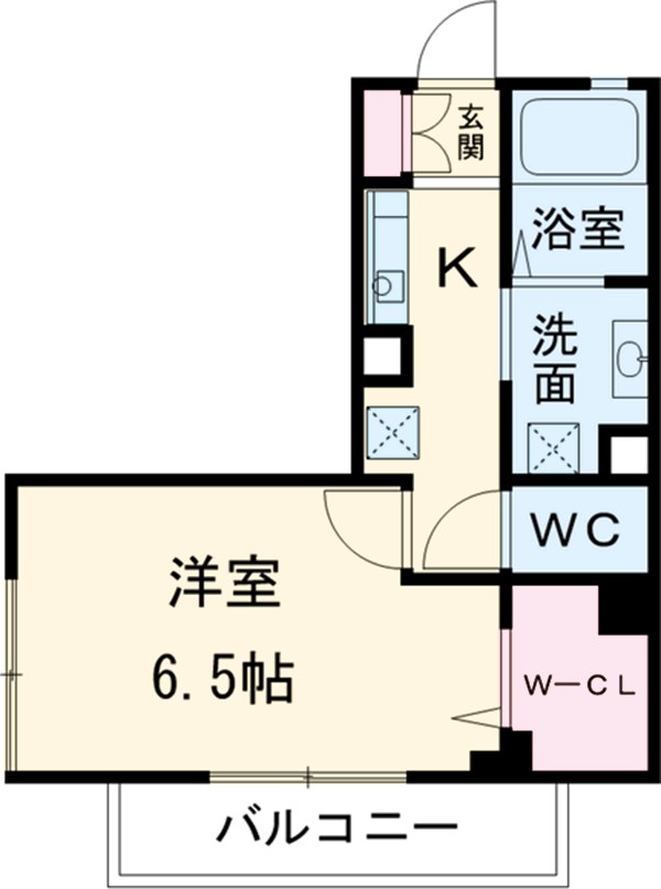 コート高砂の間取り