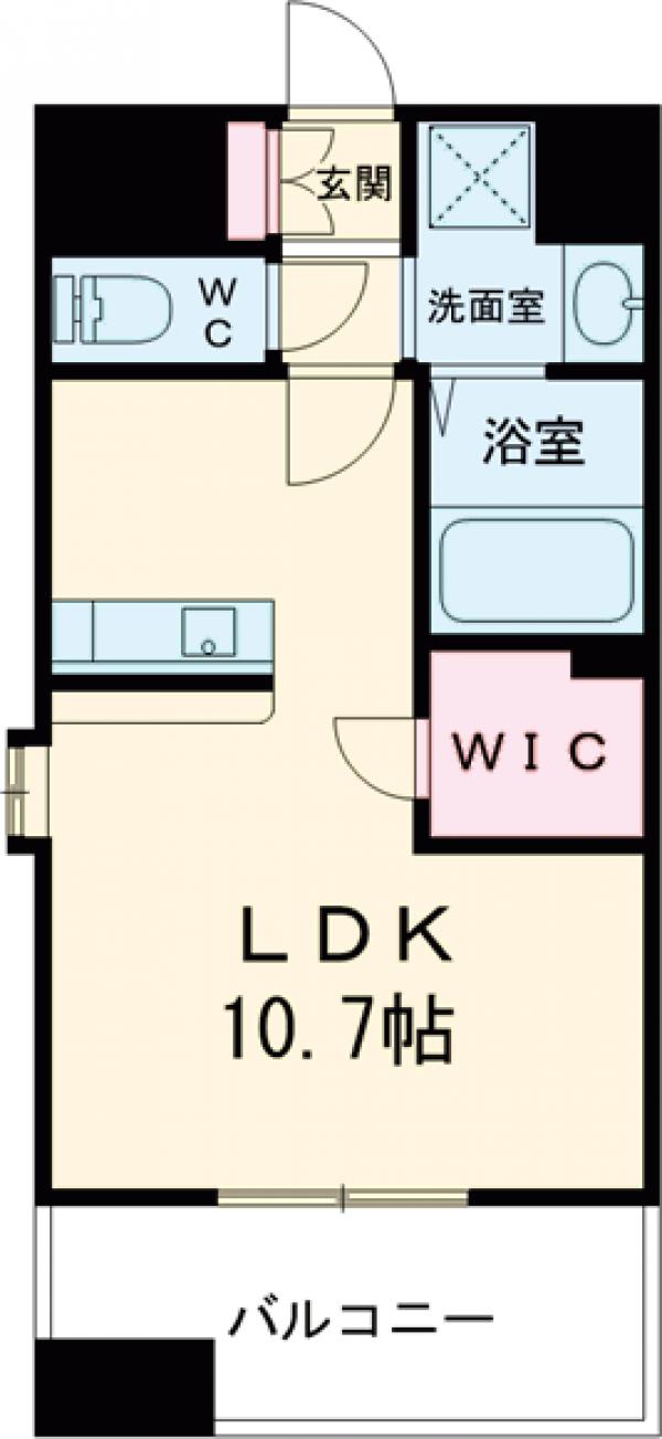 LIBTH吉塚の間取り