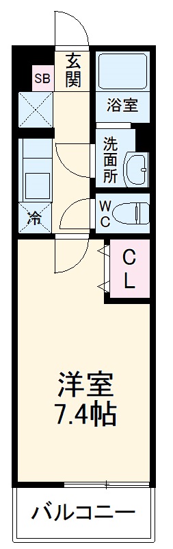 リシャール・瑞の間取り