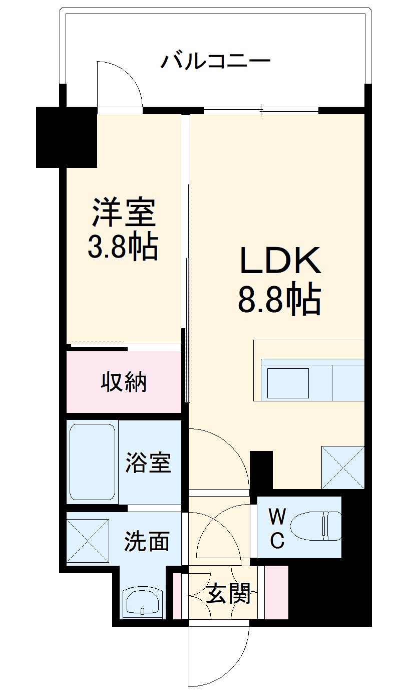 Trail大濠の間取り