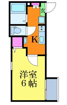 アル・ソーレ亀有の間取り