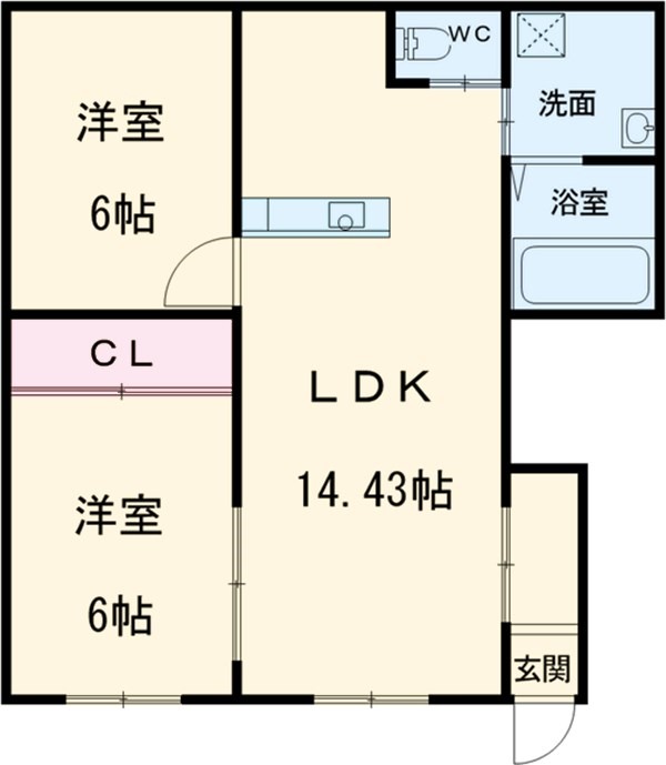 ライフスタイル長尾の間取り