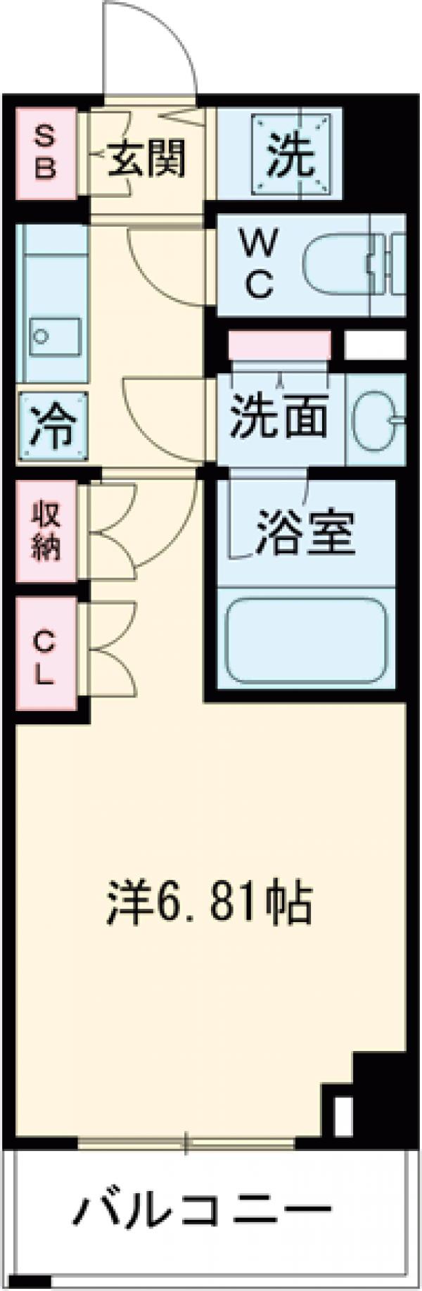 DIPS金町Residence（DIPS金町レジデンス）の間取り