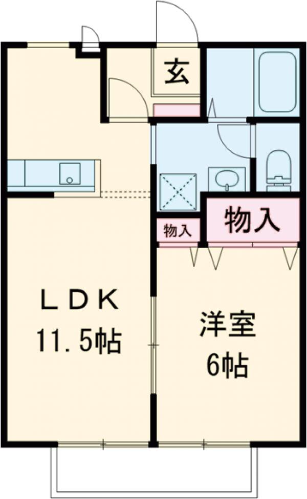 ファニーコートの間取り