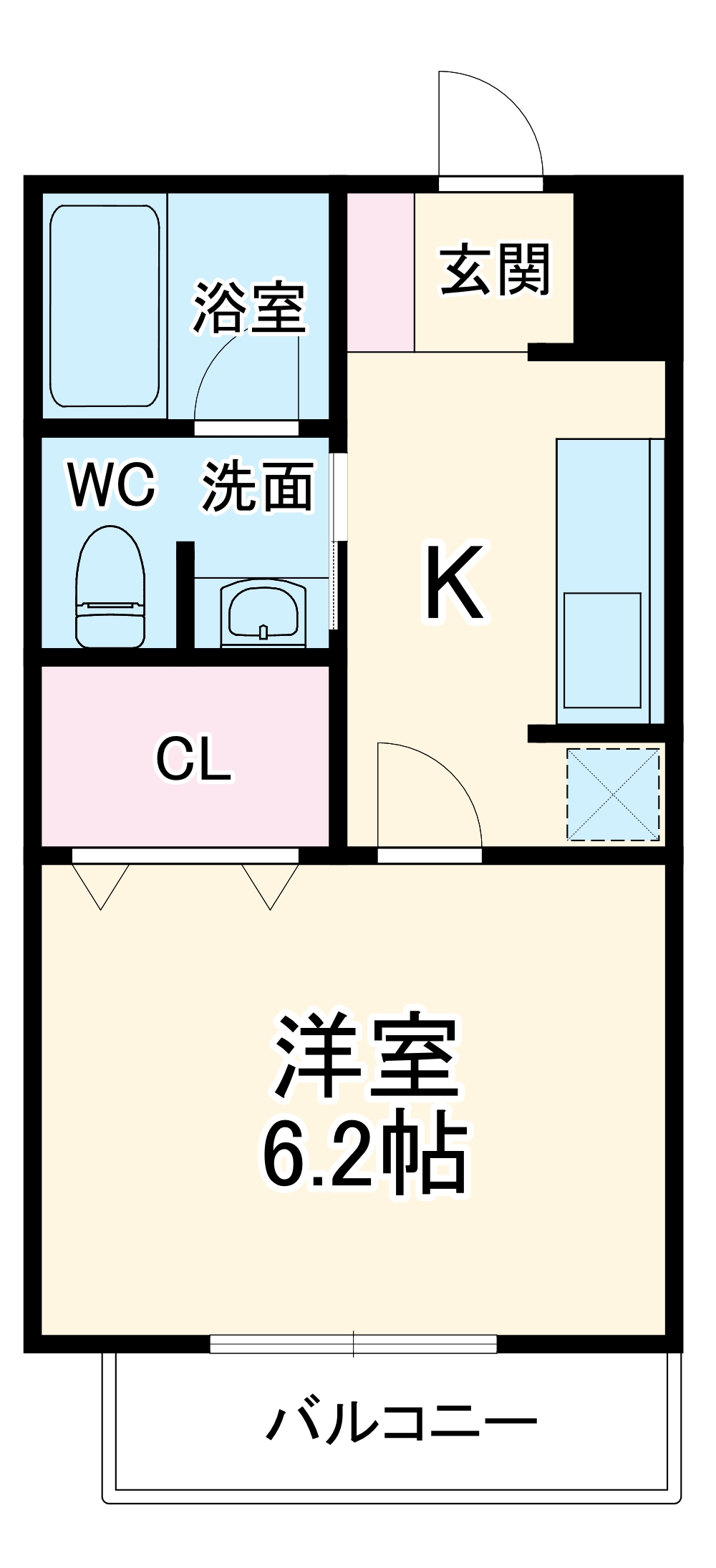 T.Island116の間取り