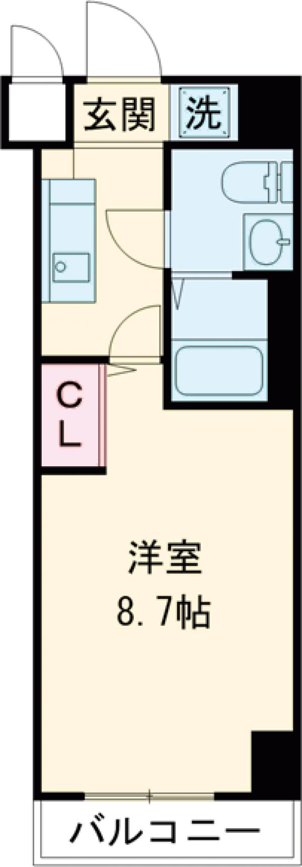 CORVAL亀有の間取り