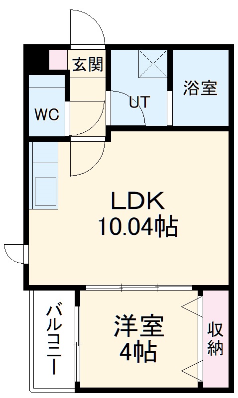 Taste堀田の間取り
