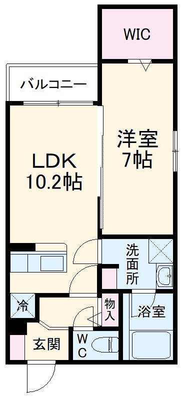 ニンフェンブルグ堀田の間取り