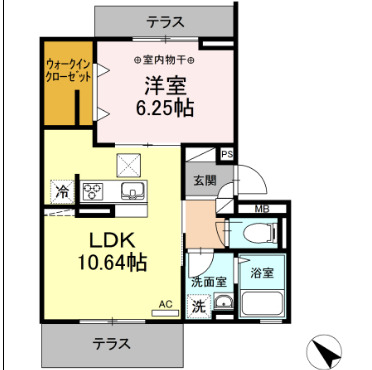 ヴァ―ルハイトの間取り