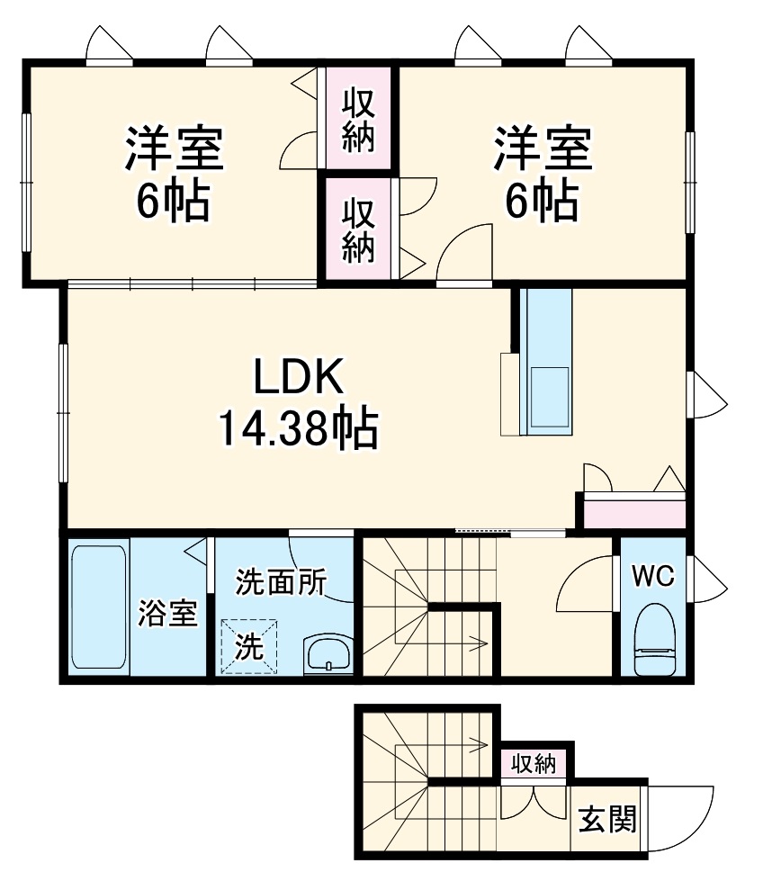 2/30 間取