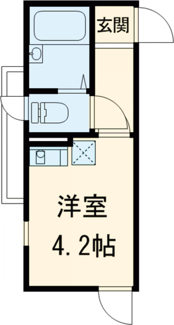 リブ亀有の間取り