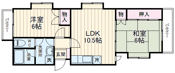 オークヒル領家の間取り