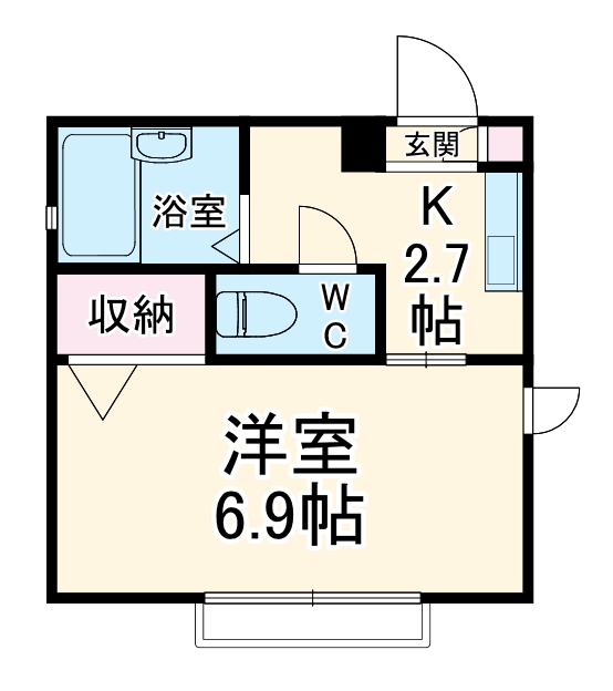 アルカンシエルの間取り
