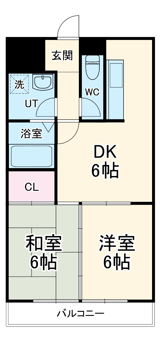 CH当知の間取り