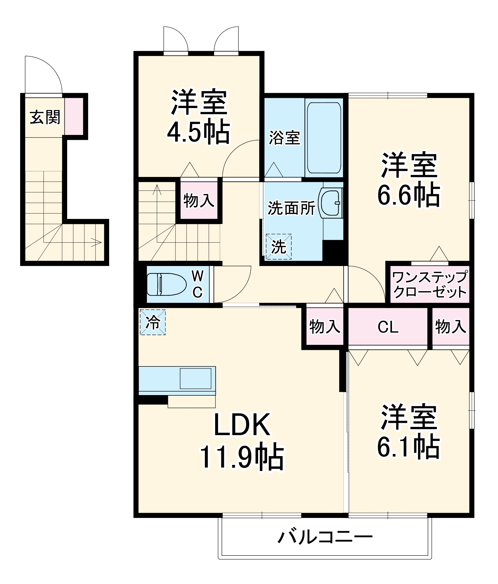 レ.セーナの間取り