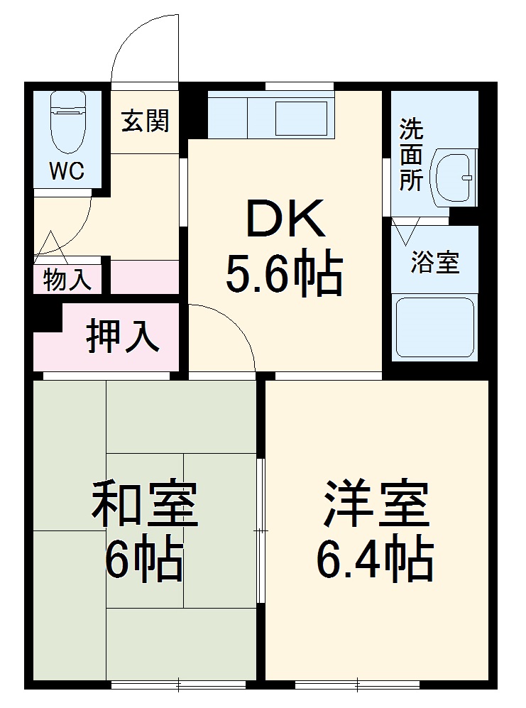 しおさいの丘Cの間取り