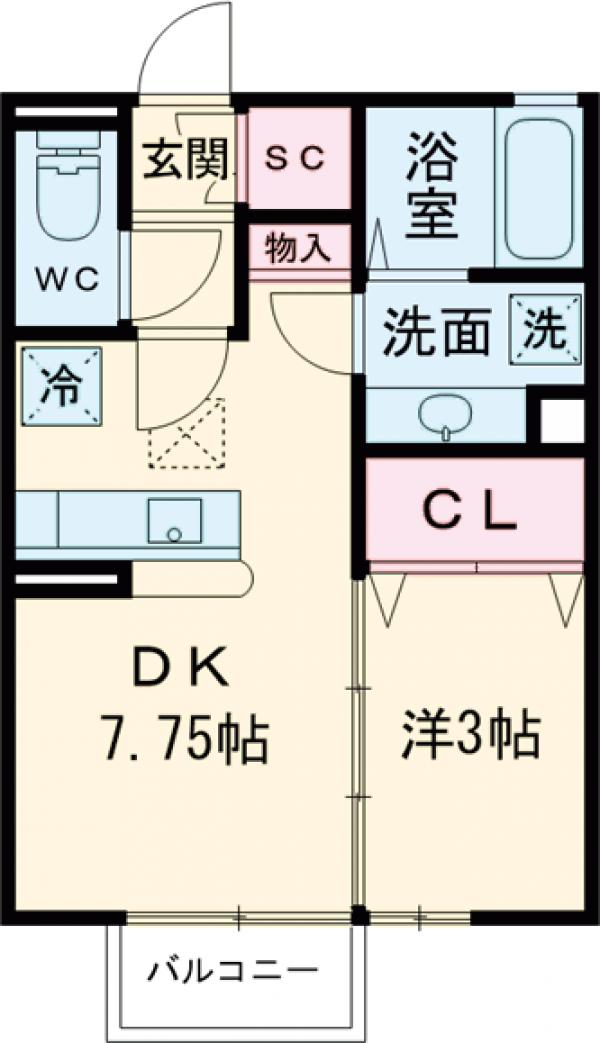 ニューイーストの間取り