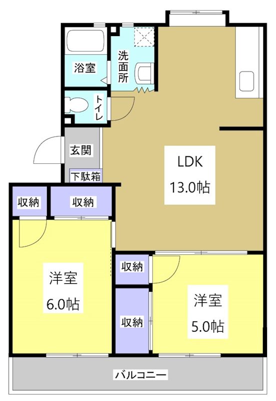 メゾンさくらの間取り