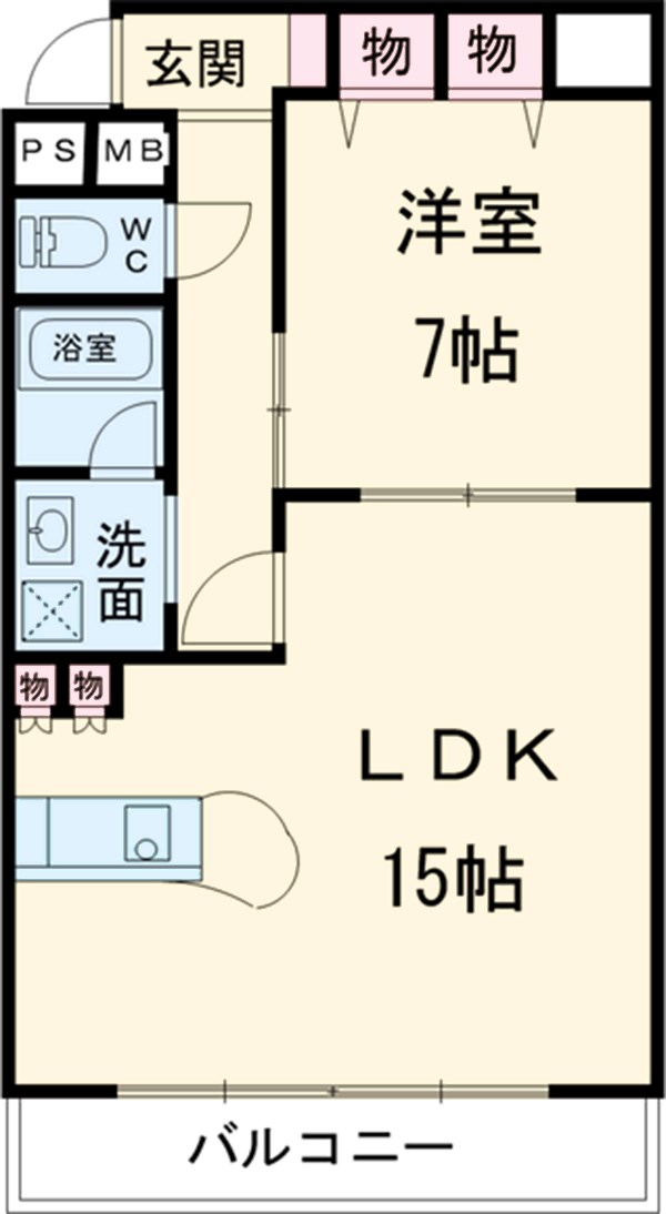 スマイルパークトダビルの間取り