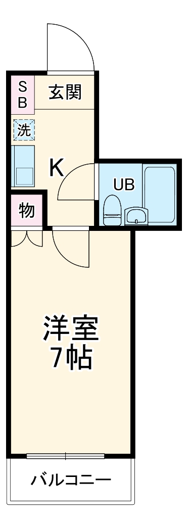 フェリスタバンビーノの間取り