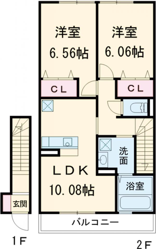 ミオカームの間取り