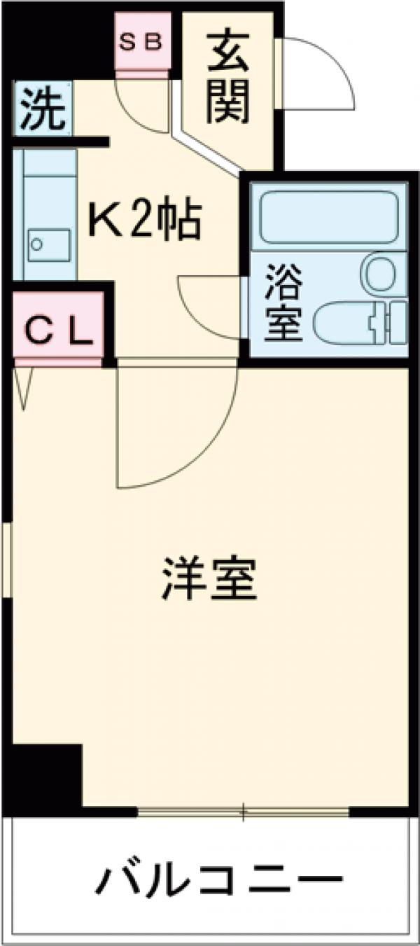 ドミールの間取り