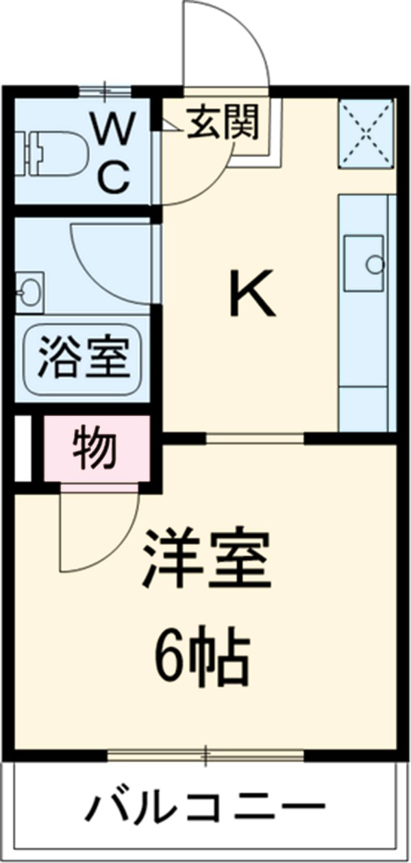 イエローハイツの間取り