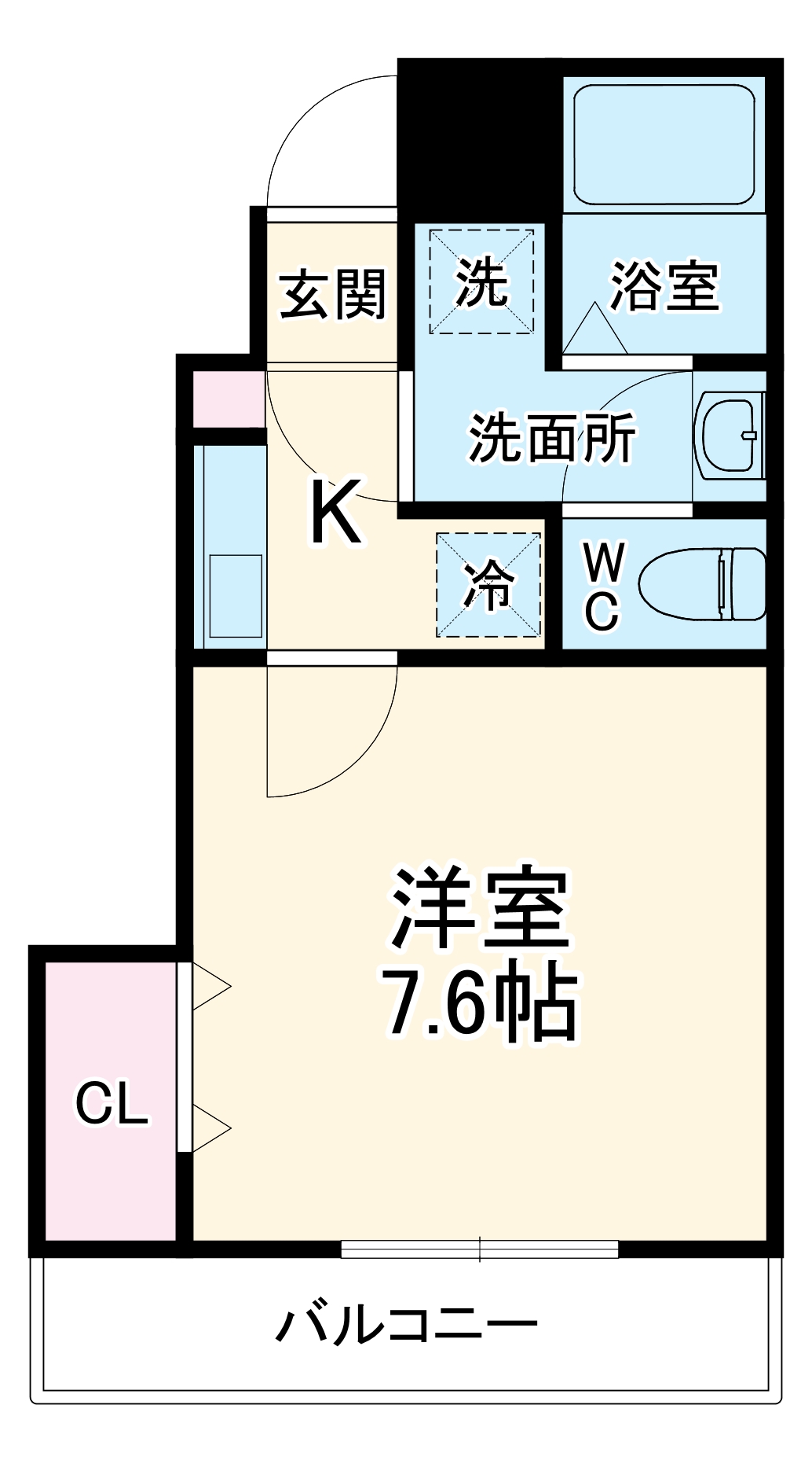 リブリ・新中里の間取り