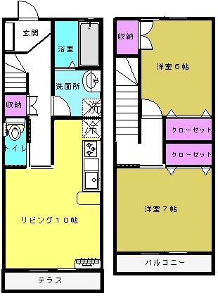 ラ・フェリーチョの間取り