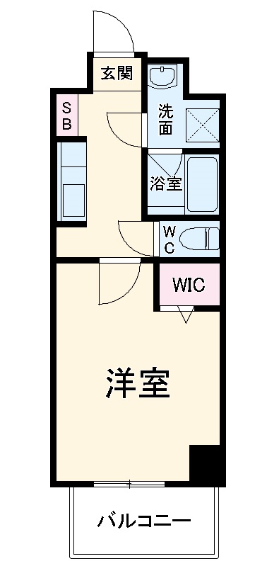 サヴォイ　ラルカンジュの間取り