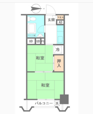 藤和亀有コープの間取り