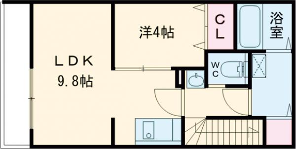 エスパーダ亀有の間取り