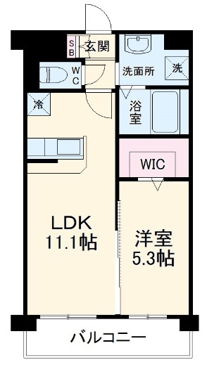 レトワール吉塚の間取り