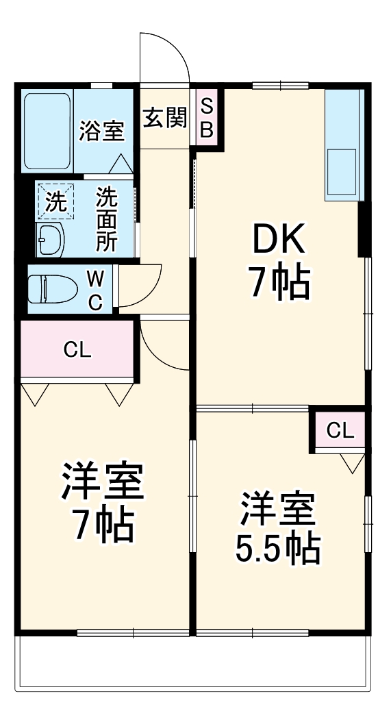 グレイスフルの間取り