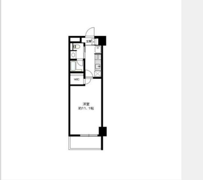 COMODO鶴見中央の間取り