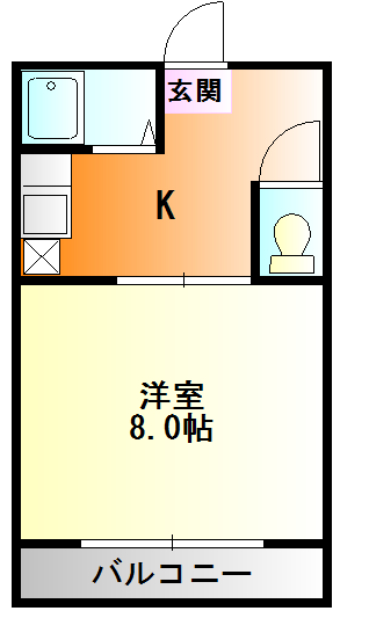 ニューバレイBの間取り