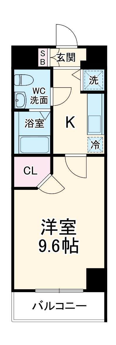 アルカサーノ新杉田の間取り