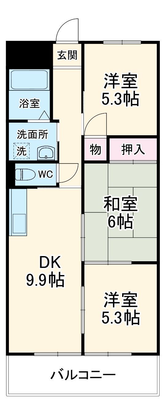 みず貴の間取り