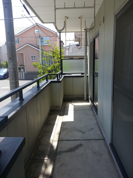 12/23 バルコニー