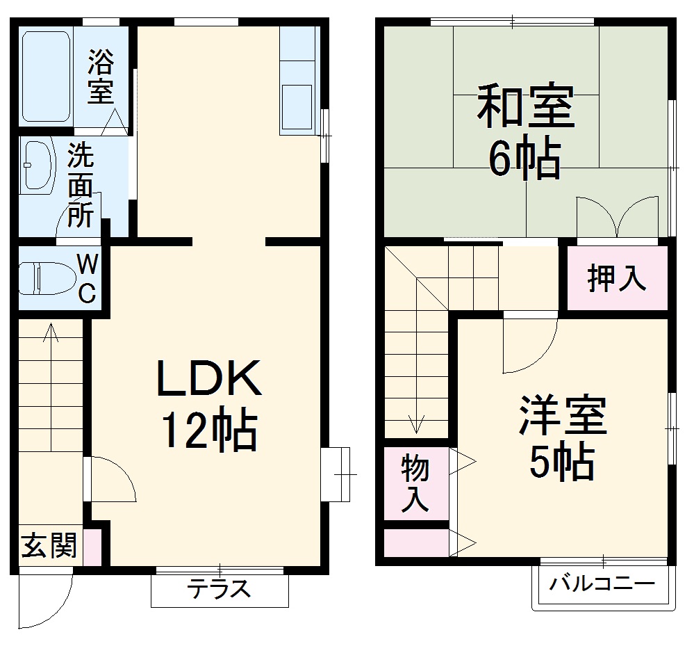 アネックス Cの間取り