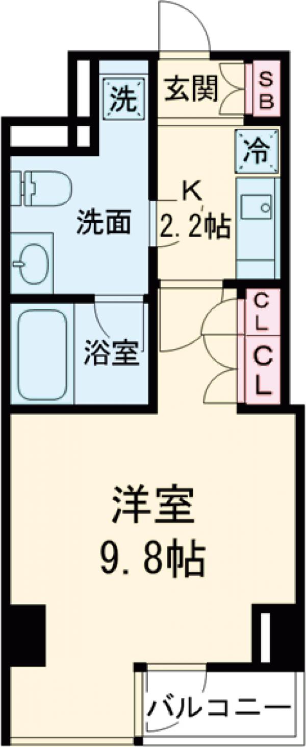 プライムアーバン学芸大学Ⅱの間取り