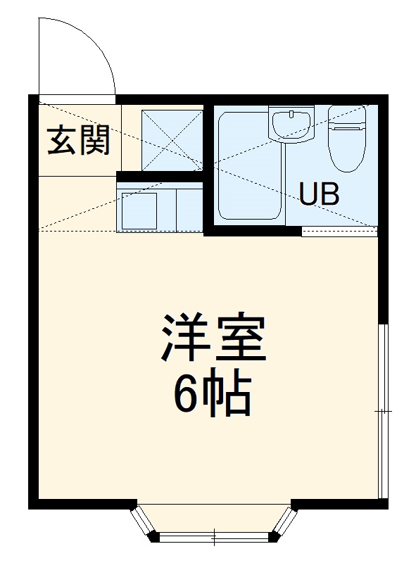 カーサホヅミの間取り