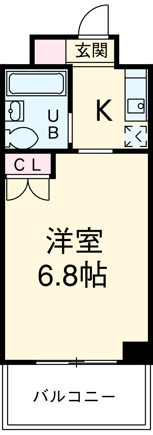 ジュネスコート桜山の間取り