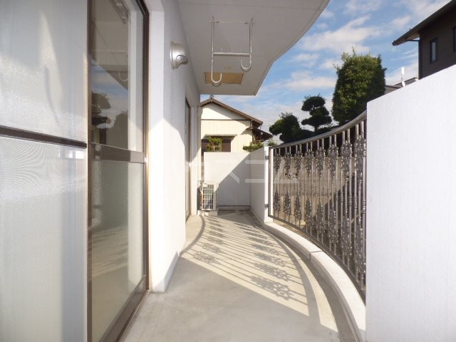 12/25 バルコニー