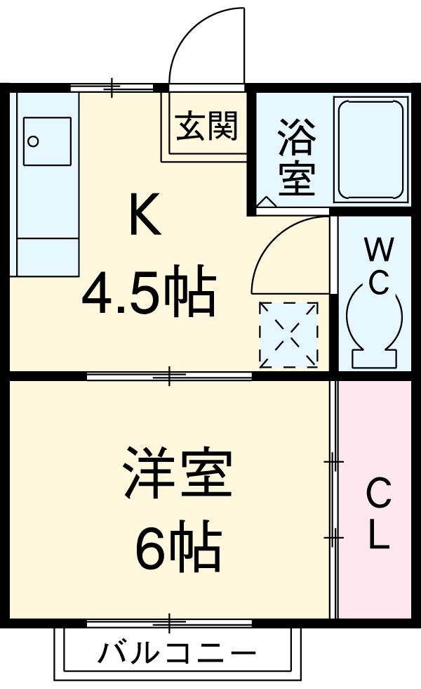 ウッディ6の間取り