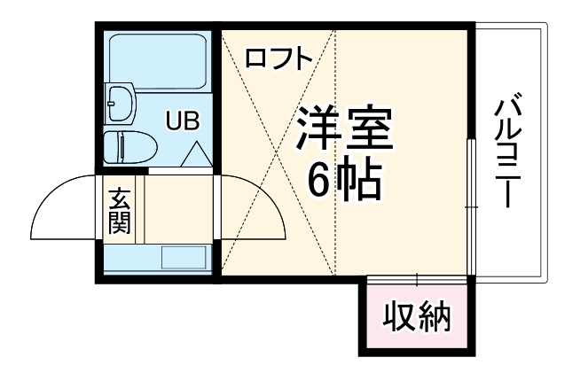 21世紀ハイツ堀田の間取り